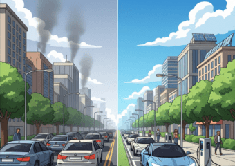 Wat als alle auto’s elektrisch zouden zijn? – Een wereld zonder uitlaatgassen